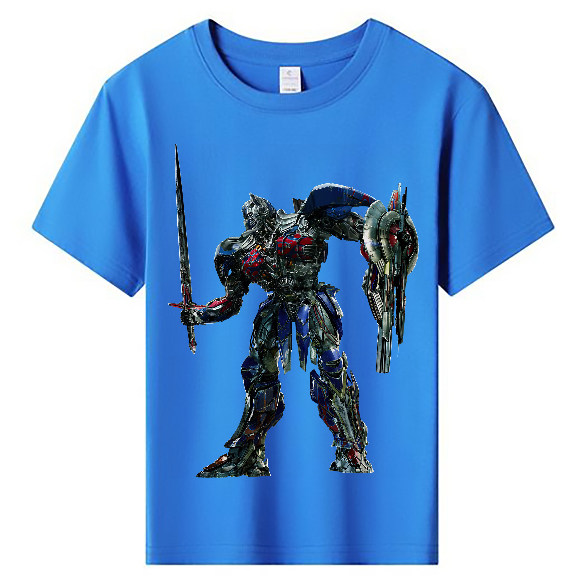 （画像用） Transformers トランスフォーマー 綿100％キッズTシャツ（フロントプリント）